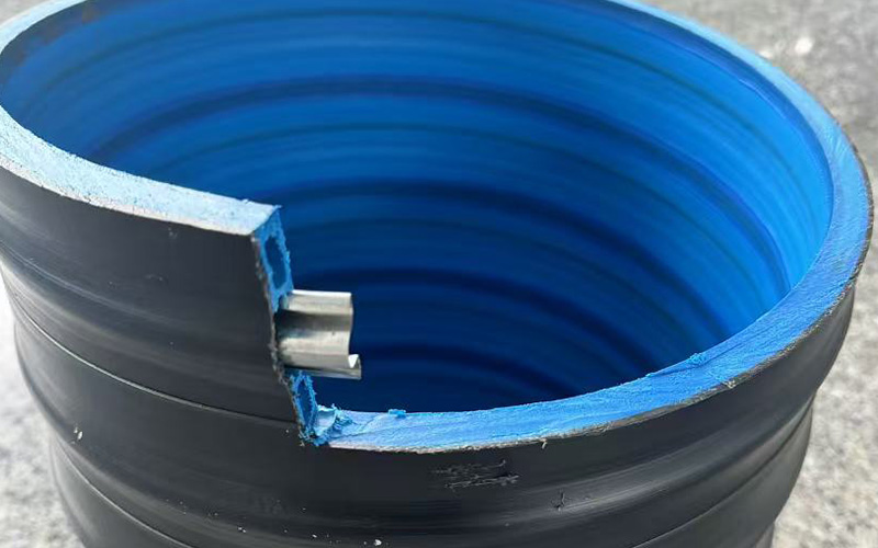 聚乙烯SRWPE塑鋼中空纏繞管